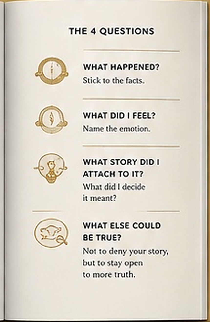 A practical framework for testing the story attached to a feeling