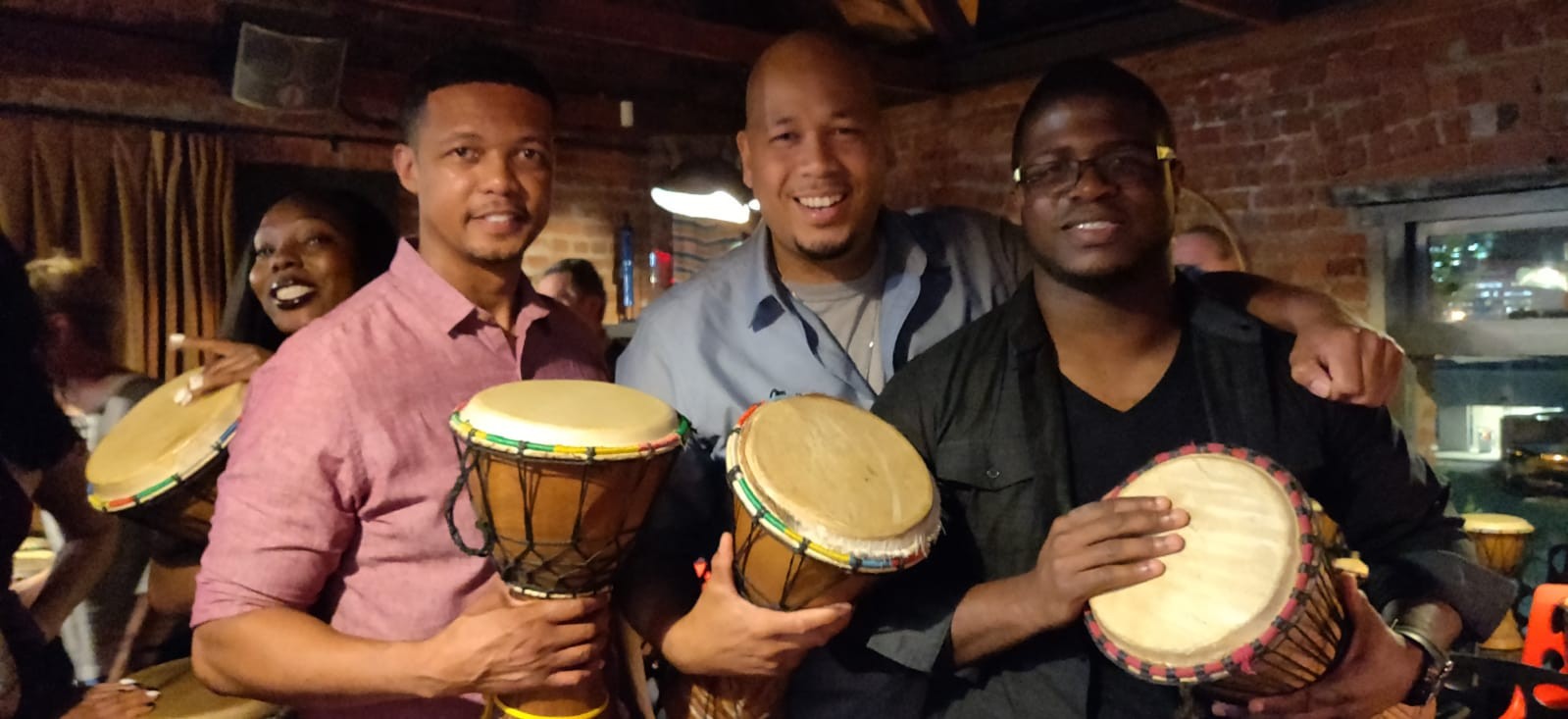 Drummers during an evening at GOLD Restaurant in Cape Town