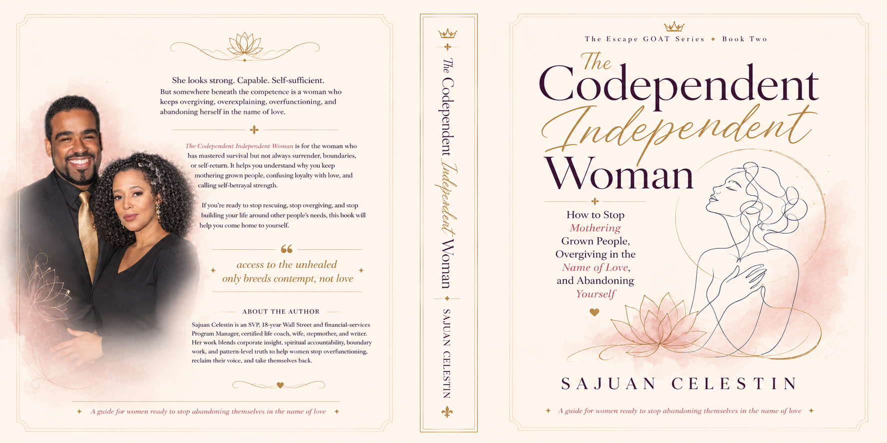 Full wrap cover for The Codependent Independent Woman