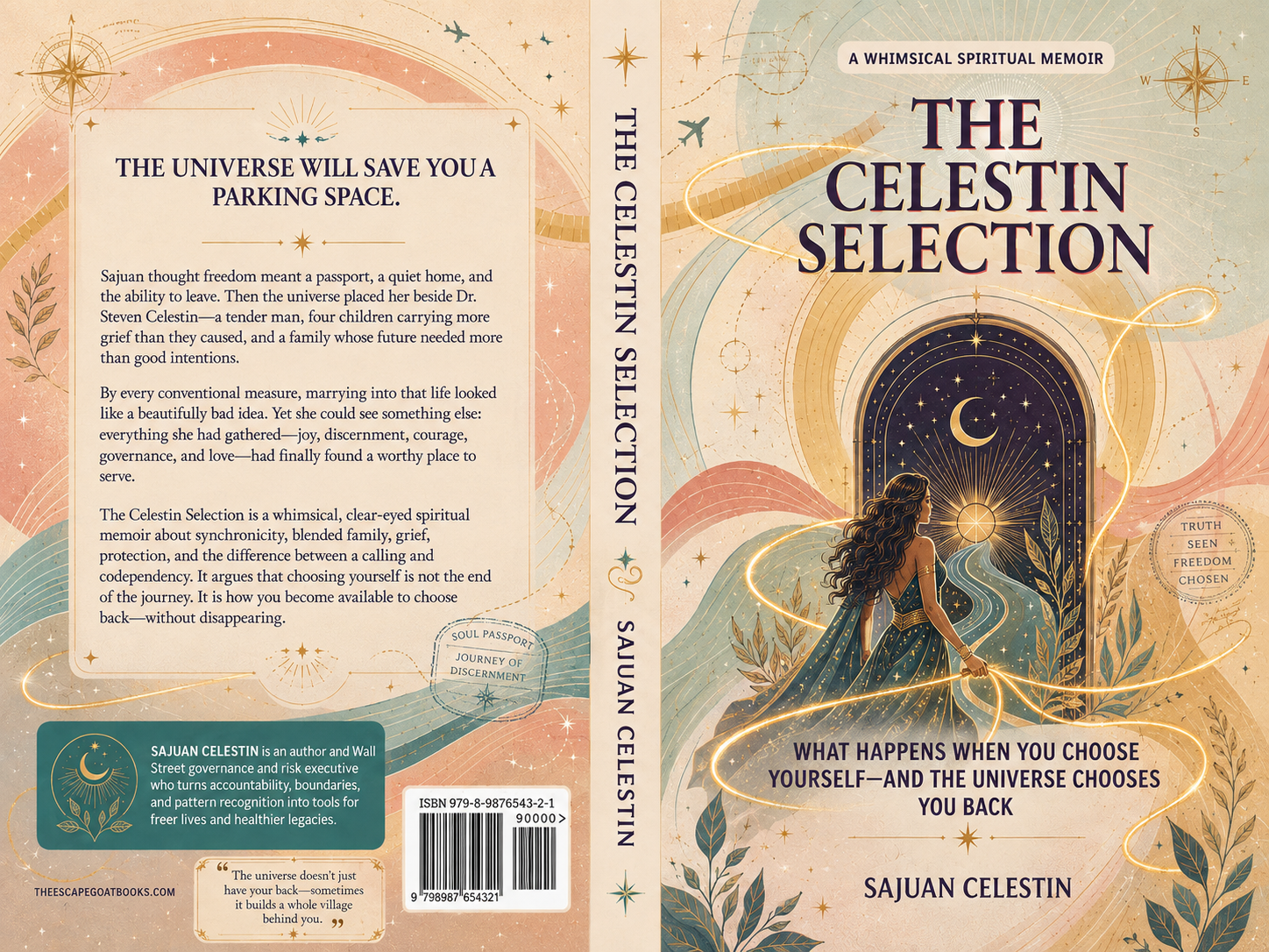 Complete full-wrap cover for The Celestin Selection
